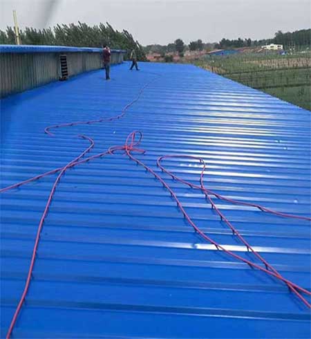 彩鋼瓦防腐涂料(圖1) 彩鋼瓦防腐涂料施工案例